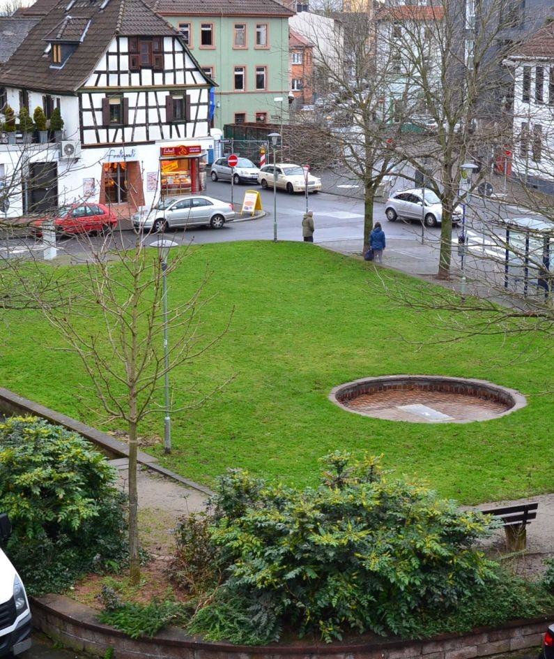 Foto des Dalles in Bürgel