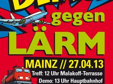 Plakat zur Demo in Mainz