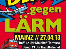 Plakat zur Demo in Mainz